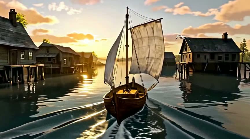 The Long Tide gameplay